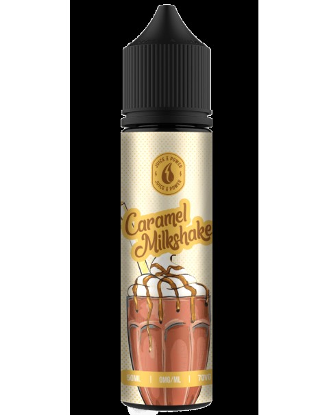 CARAMEL MILKSHAKE E LIQUID BY JUICE 'N' POWER 50ML 70VG