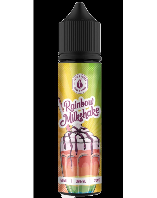 RAINBOW MILKSHAKE E LIQUID BY JUICE 'N' PO...