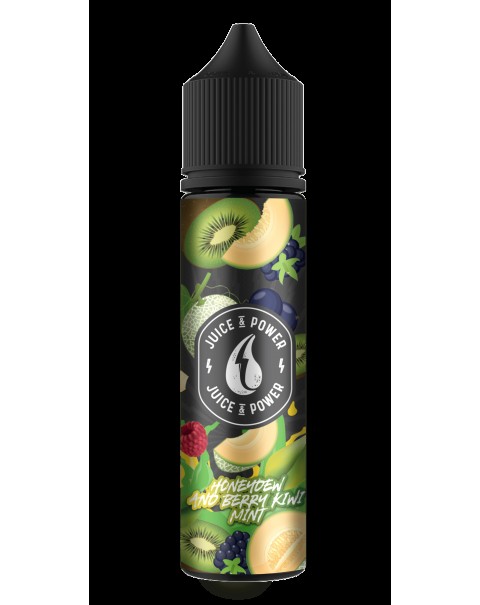 HONEYDEW AND BERRY KIWI MINT E LIQUID BY JUICE 'N' POWER 50ML 70VG