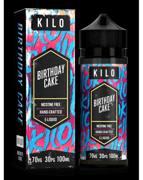 BIRTHDAY CAKE E LIQUID BY KILO 100ML 70VG