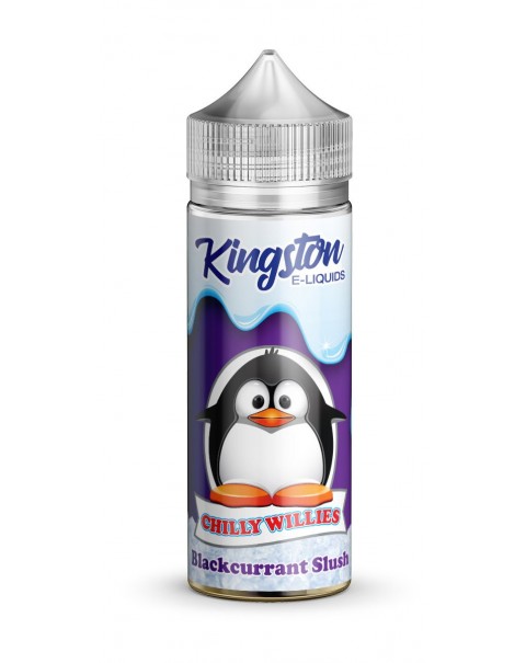 BLACKCURRANT SLUSH E LIQUID KINGSTON CHILLY WILLIES 100ML 70VG