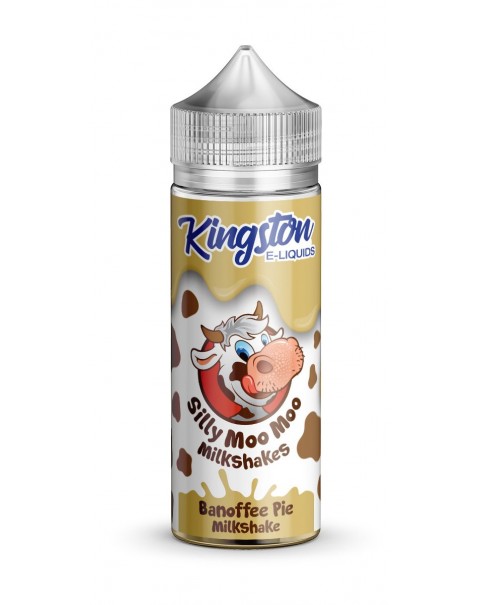 BANOFFEE PIE MILKSHAKE E LIQUID KINGSTON SILLY MOO MOO 100ML 70VG