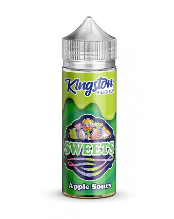 APPLE SOURS E LIQUID KINGSTON SWEETS 100ML 70VG