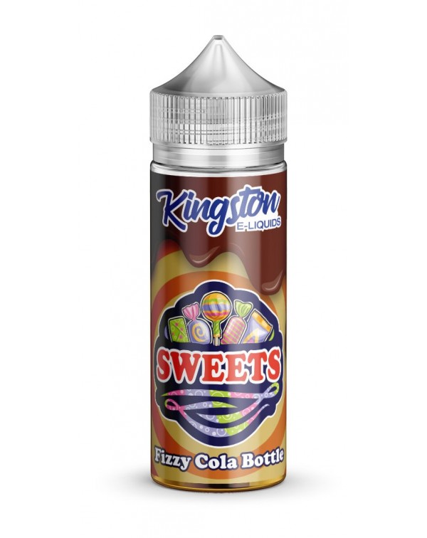 FIZZY COLA BOTTLES E LIQUID KINGSTON SWEETS 100ML ...