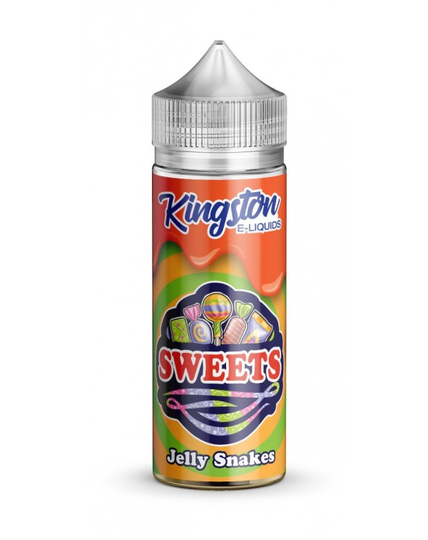 JELLY SNAKES E LIQUID KINGSTON SWEETS 100ML 70VG