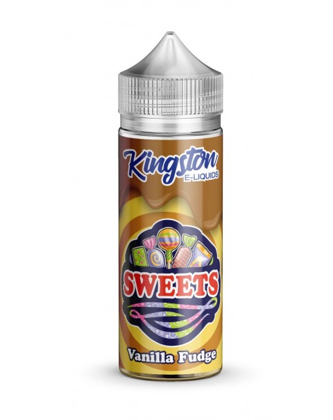 VANILLA FUDGE E LIQUID KINGSTON SWEETS 100ML 70VG