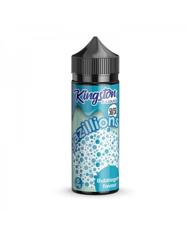 BUBBLEGUM E LIQUID KINGSTON 50/50 GAZZILIONS 100ML...