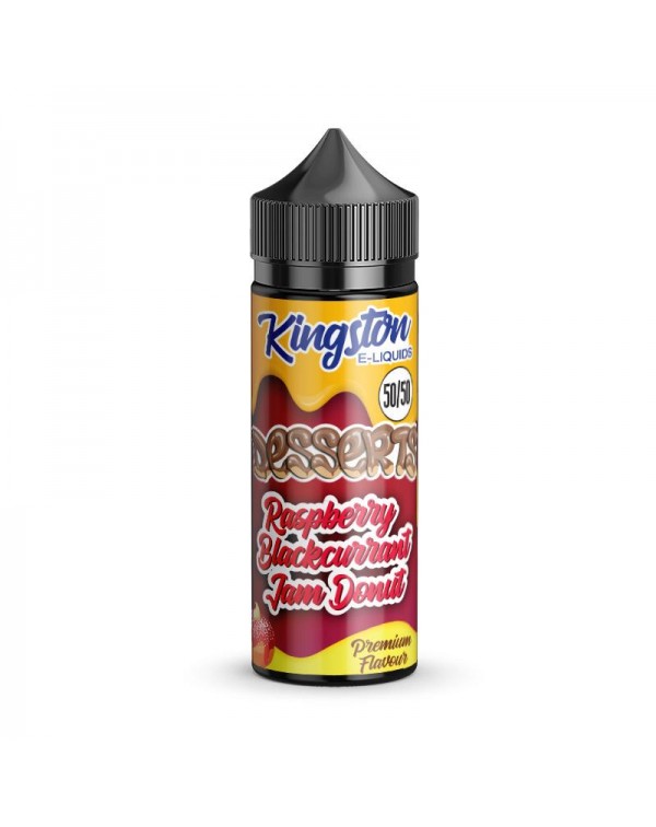 RASPBERRY BLACKCURRANT DONUT E LIQUID KINGSTON 50/...