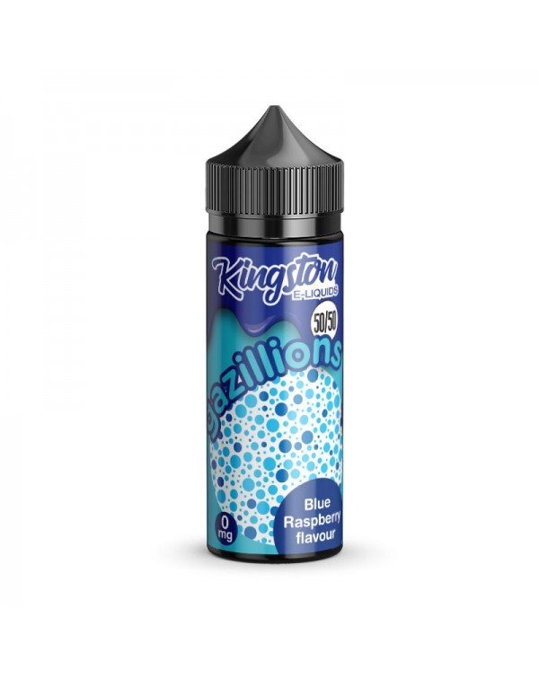 BLUE RASPBERRY E LIQUID KINGSTON 50/50 GAZZILIONS ...