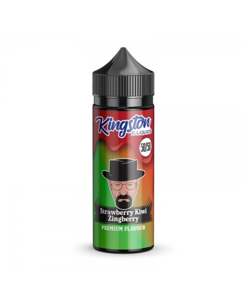 STRAWBERRY KIWI ZINGBERRY E LIQUID KINGSTON 50/50 ZINGBERRY 100ML 50VG