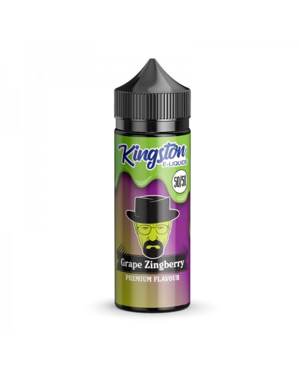 GRAPE ZINGBERRY E LIQUID KINGSTON 50/50 ZINGBERRY ...