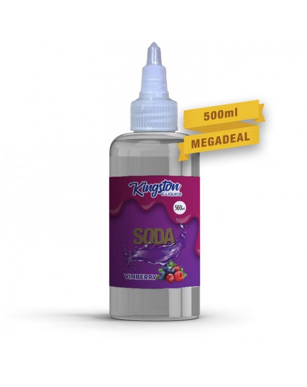 VINEBERRY FIZZ E LIQUID KINGSTON SODA 500ML 70VG