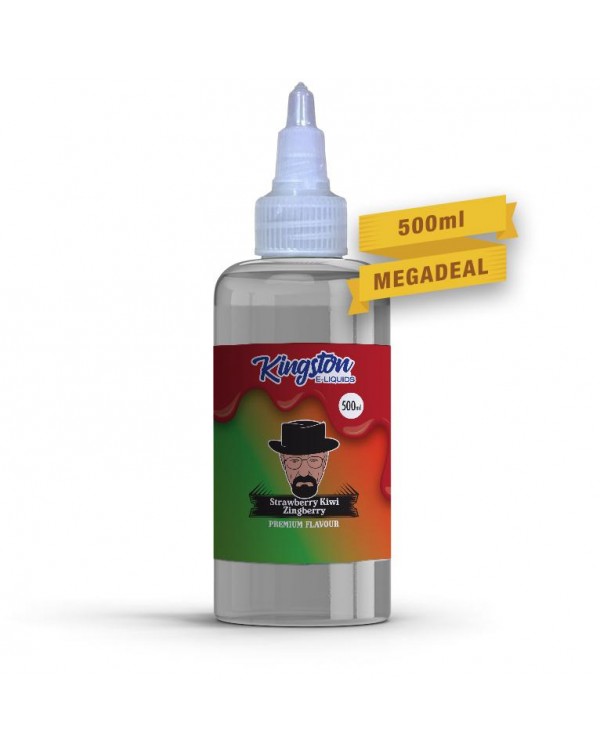 STRAWBERRY KIWI ZINGBERRY E LIQUID KINGSTON ZINGBE...