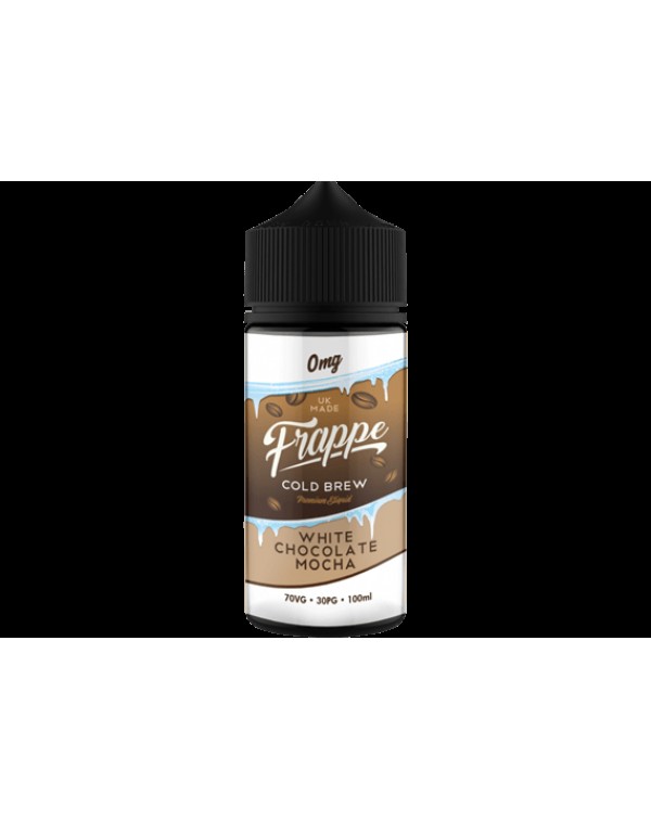 WHITE CHOCOLATE MOCHA E LIQUID BY FRAPPE 100ML 70V...