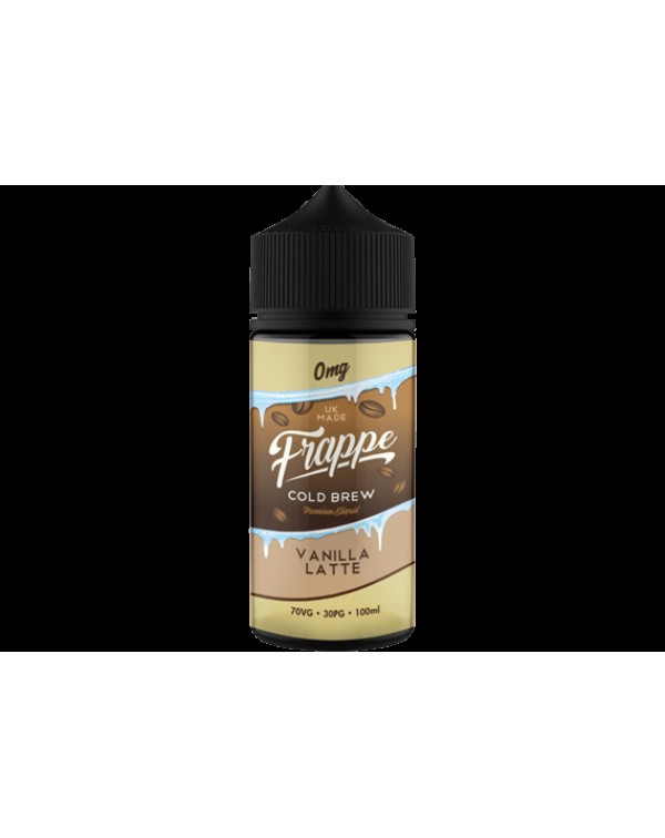 VANILLA LATTE E LIQUID BY FRAPPE 100ML 70VG