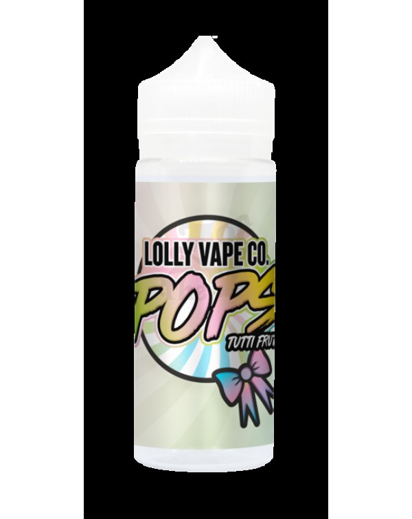 TUTTI FRUITY E LIQUID BY LOLLY VAPE CO - POPS 100M...