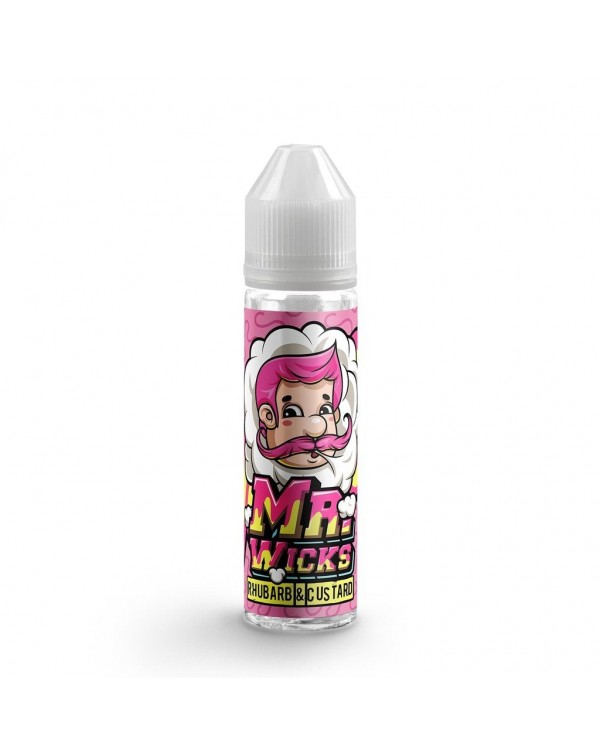 RHUBARB & CUSTARD E LIQUID BY MR WICKS 50ML 70...