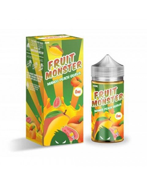 MANGO PEACH GUAVA E LIQUID BY  FRUIT MONSTER 100ML 75VG