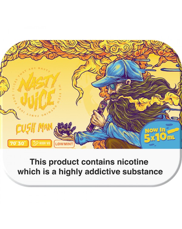 CUSH MAN E LIQUID BY NASTY JUICE - TDP MULTIPACK 5...