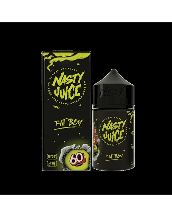 FAT BOY E LIQUID BY NASTY JUICE - 50ML SHORTFILL 5...