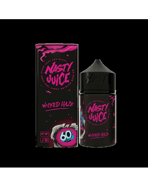 WICKED HAZE E LIQUID BY NASTY JUICE - 50ML SHORTFILL 50ML 70VG