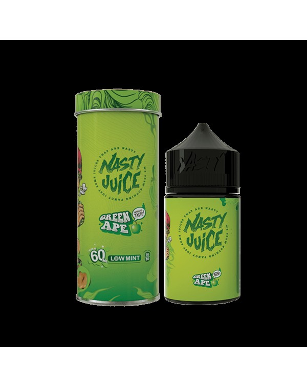 GREEN APE E LIQUID BY NASTY JUICE - 50ML SHORTFILL...