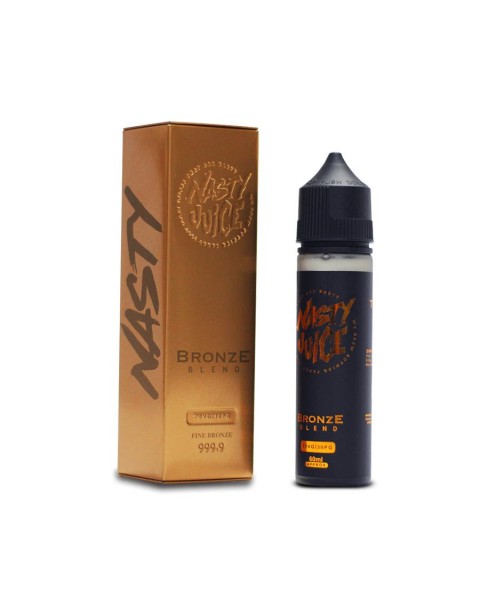 BRONZE BLEND E LIQUID BY NASTY JUICE - TOBACCO 50ML 70VG