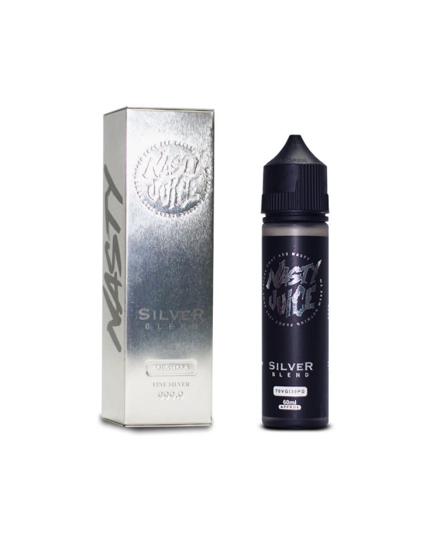 SILVER BLEND E LIQUID BY NASTY JUICE - TOBACCO 50M...