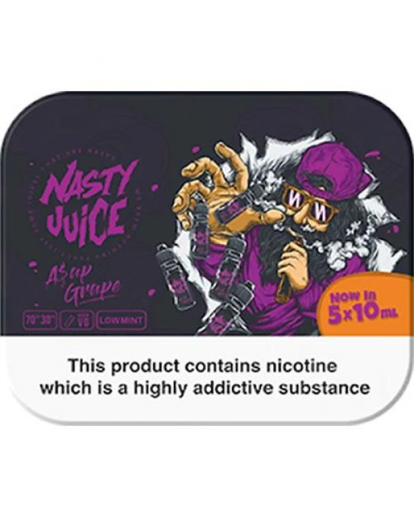 A$AP GRAPE E LIQUID BY NASTY JUICE - TDP MULTIPACK...