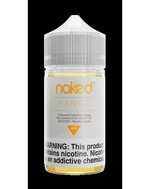 MANGO (FORMERLY AMAZING MANGO) E LIQUID BY NAKED 100 - ORIGINAL 50ML 70VG