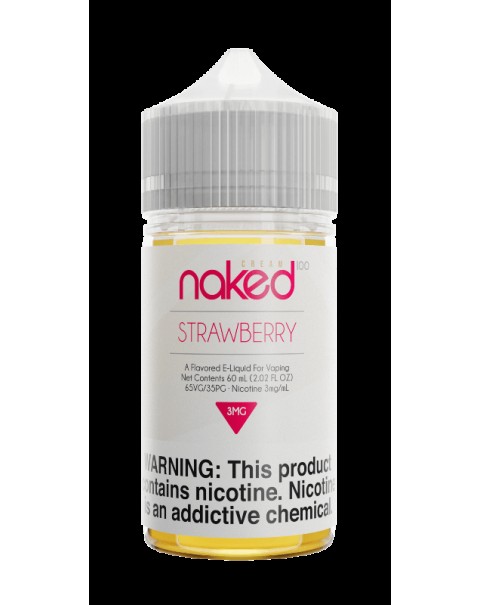 STRAWBERRY (FORMERLY NAKED UNICORN) E LIQUID BY NAKED 100 - CREAM 50ML 70VG