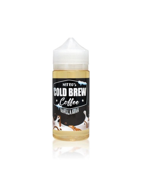 VANILLA BEAN E LIQUID BY NITROS COLD BREW COFFEE 100ML 70VG