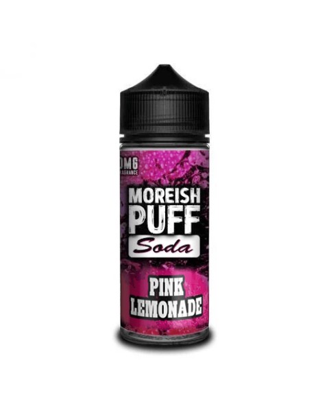 PINK LEMONADE E LIQUID BY MOREISH PUFF - SODA 100ML 70VG