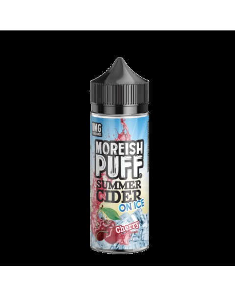 CHERRY E LIQUID BY MOREISH PUFF - SUMMER CIDER ON ICE 100ML 70VG