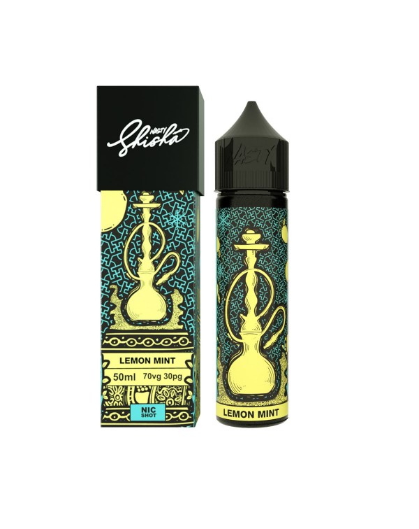 LEMON MINT E LIQUID BY NASTY JUICE - SHISHA 50ML 7...