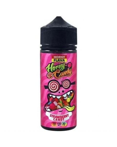 STRAWBERRY CANDY E LIQUID BY HORNY FLAVA 100ML 70VG