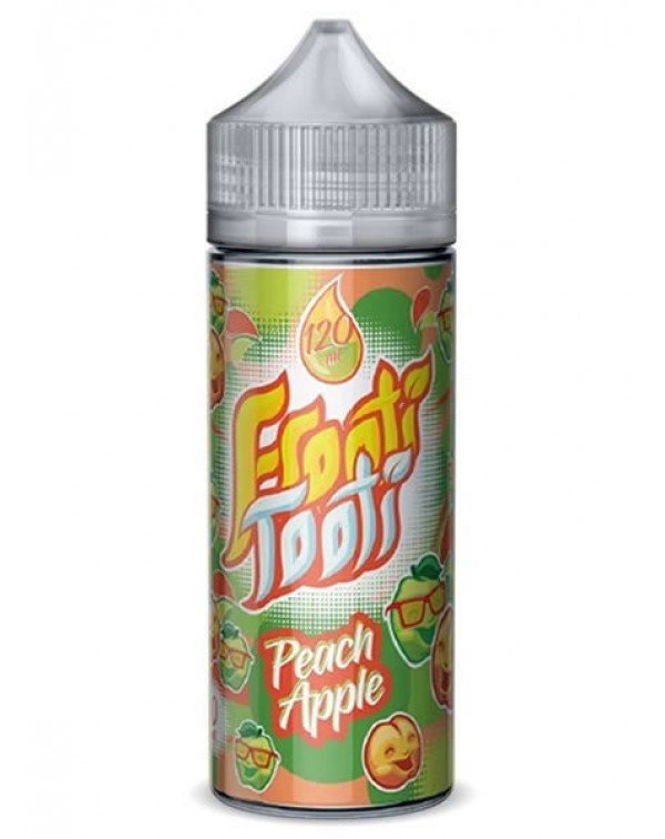 PEACH APPLE E LIQUID BY FROOTI TOOTI 100ML 70VG