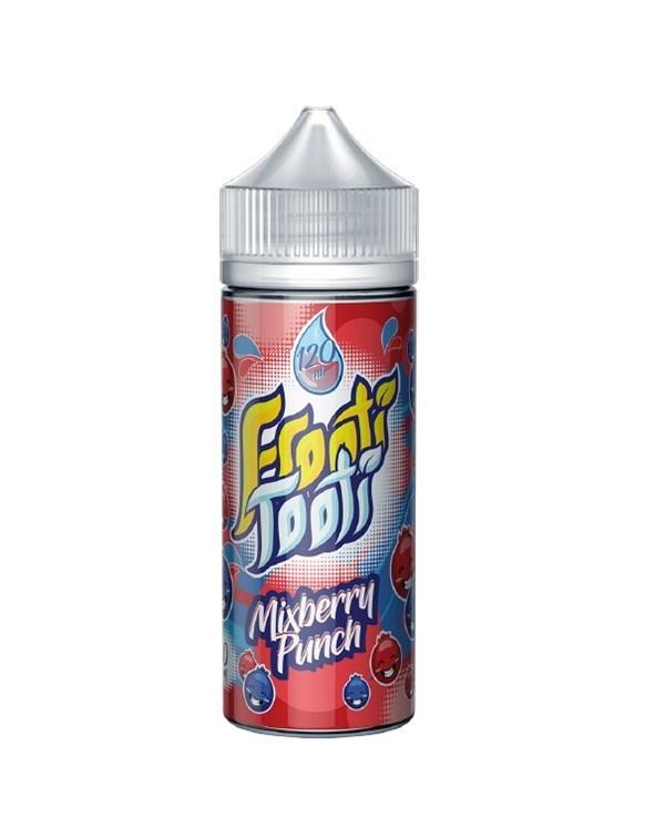 MIXEDBERRY PUNCH E LIQUID BY FROOTI TOOTI 100ML 70...