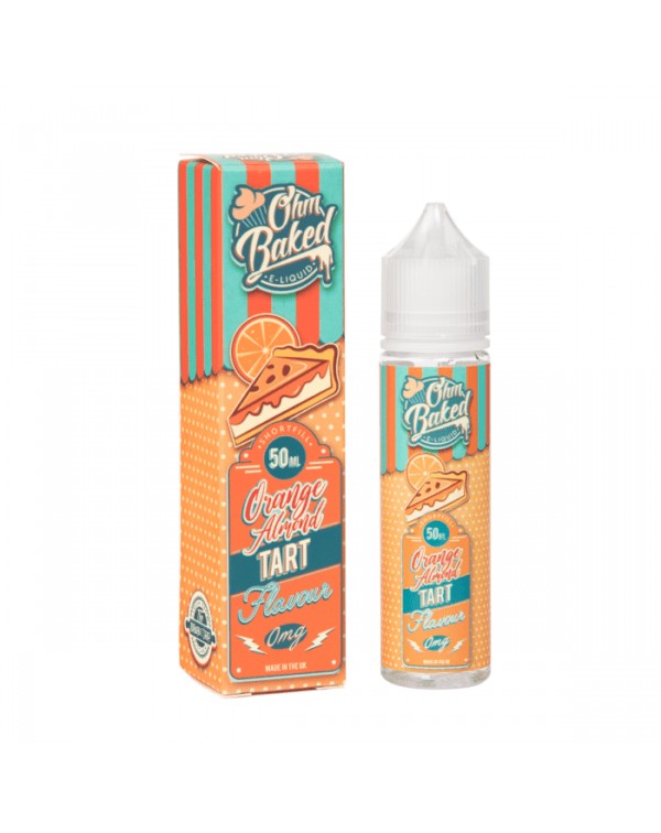 ORANGE ALMOND TART E LIQUID BY OHM BAKED 50ML 70VG