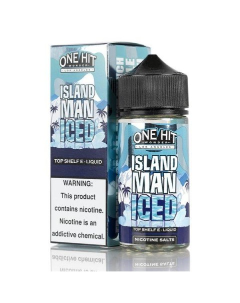 ISLAND MAN ICED E LIQUID BY ONE HIT WONDER 100ML 80VG