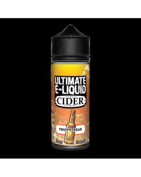 FRUITY PEAR E LIQUID BY ULTIMATE E-LIQUID - CIDER 100ML 70VG