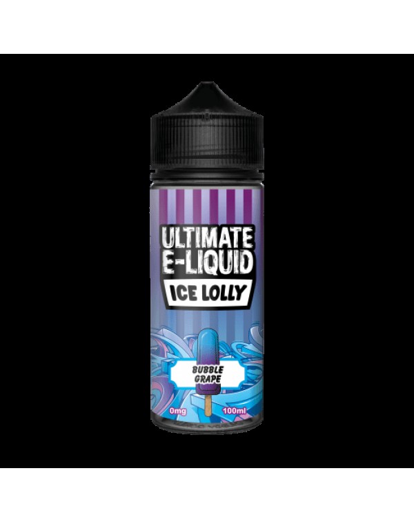 BUBBLE GRAPE E LIQUID BY ULTIMATE E-LIQUID - ICE L...