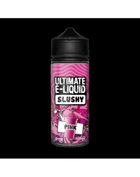 PINK SLUSHY E LIQUID BY ULTIMATE E-LIQUID - SLUSHY 100ML 70VG