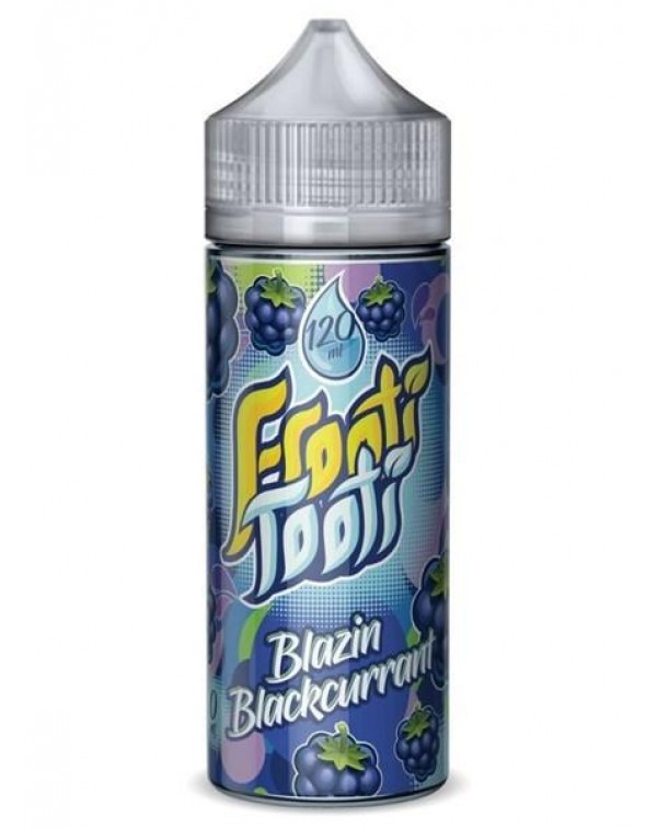 BLAZIN BLACKCURRANT E LIQUID BY FROOTI TOOTI 160ML...