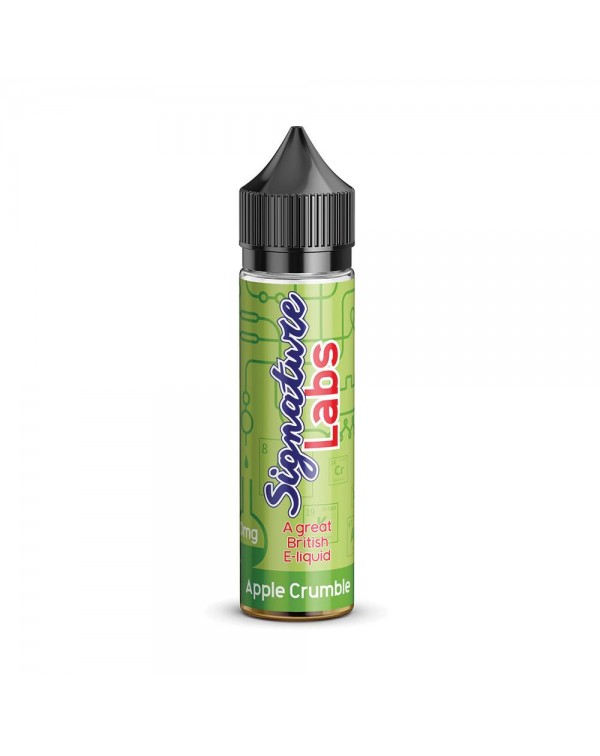 APPLE CRUMBLE E LIQUID BY SIGNATURE LABS 50ML 80VG