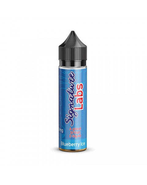 BLUEBERRY ICE E LIQUID BY SIGNATURE LABS 50ML 80VG