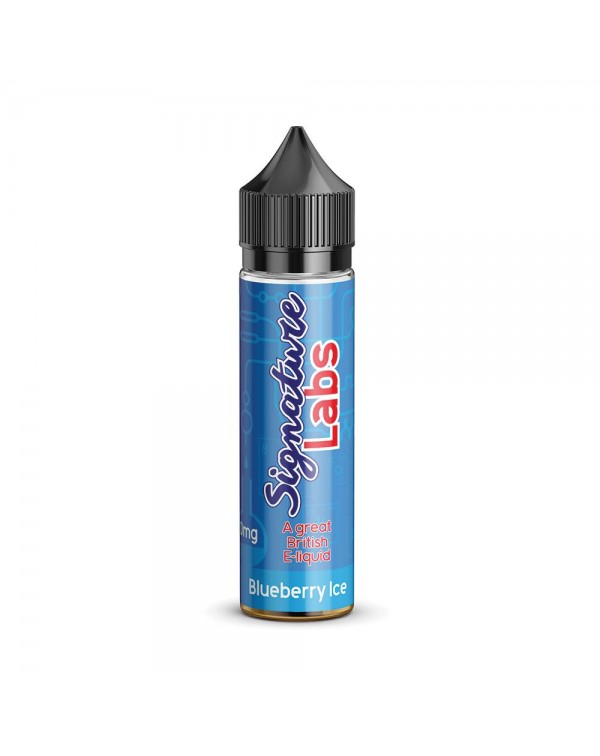 BLUEBERRY ICE E LIQUID BY SIGNATURE LABS 50ML 80VG