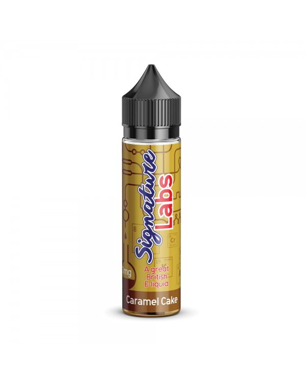 CARAMEL CAKE E LIQUID BY SIGNATURE LABS 50ML 80VG