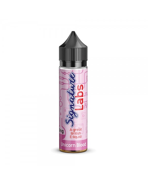 UNICORN BLOOD E LIQUID BY SIGNATURE LABS 50ML 80VG