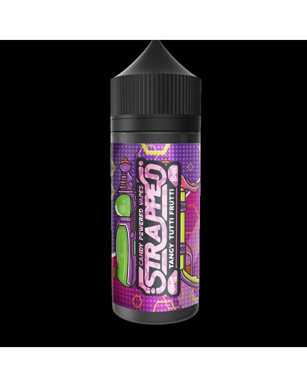 TANGY TUTTI FRUTTI E LIQUID BY STRAPPED 100ML 70VG